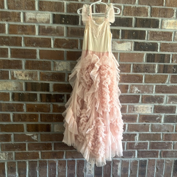 Dollcake Pink Ruffled Kids Dress - Picture 1 of 6